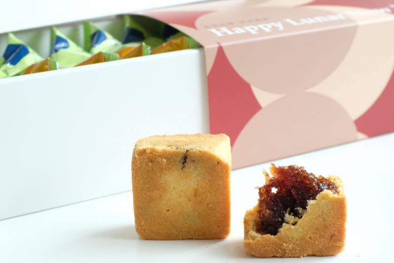 8入方型田採草莓酥禮盒